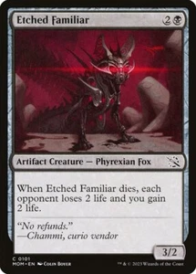 Etched Familiar Foil (101) March of the Machine MOM MTG Magic - Picture 1 of 1