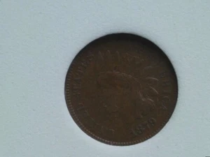 1879 USA indian head Cent penny Brown - Picture 1 of 2