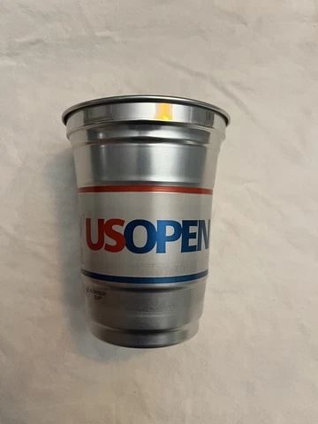 4 NEW RARE 2022 US Open Official Aluminum Cups 20 oz Cover
