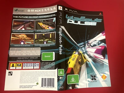 Wipeout Pulse PSP Game. Nil PSP plastic case. Includes manual. Acceptable - Image 1 of 4