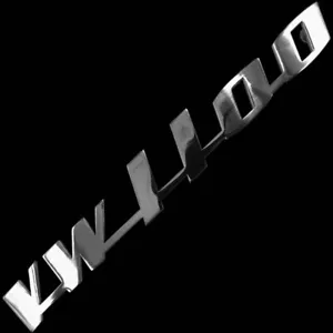 VW Beetle VW 1100 Emblem High Quality Stainless Steel Beetle Bug Oval Split - Picture 1 of 2