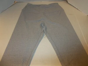 Kyodan Womens Leggings Yoga Pants Activewear Gray White Size Small Petite - Picture 1 of 4