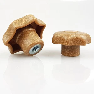 Sterngriff DIN 6336 K Ø50 M10 Biopolymer Stahl verzinkt - Bild 1 von 2