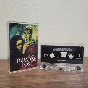 Paradise Lost Icon Cassette Tape 1993 US 1st Doom Metal EUC - Picture 1 of 3
