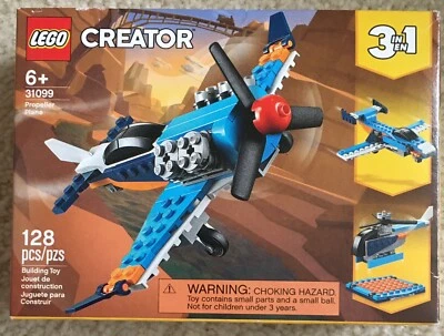 LEGO Creator 3 in 1 Propeller Plane 31099 NEW read - Image 1 of 3