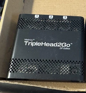 Matrox TripleHead2Go DP Edition | T2G-DP Edition Excellent Condition. - Picture 1 of 3
