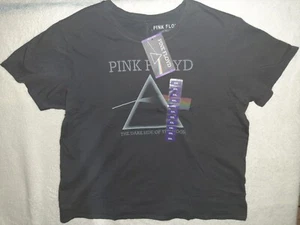 NUOVA T-shirt Pink Floyd The Dark Side of the Moon con licenza Rock nuova con etichette donna XXL - Foto 1 di 10