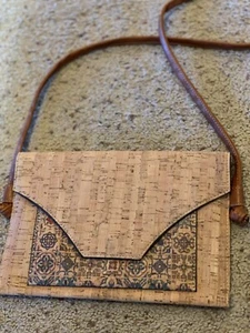 Cork Slimline Envelope Style Crossbody - Picture 1 of 7