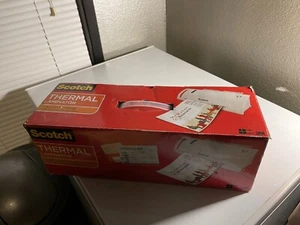 Máquina laminadora térmica Scotch TL902A ~ 2 ajustes térmicos ~NUEVA, caja abierta - Imagen 1 de 9