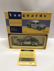 CORGI VANGUARD VA 11201 AUSTIN A40 BIRMINGHAM POLICE MINT IN GOOD BOX - Picture 1 of 10
