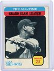 1973 TOPPS LOU GEHRIG GRAND SLAMS #472 YANKEES AS SHOWN FREE COMBINED SHIPPING