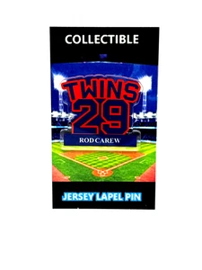 Minnesota Twins Rod Carew lapel pin-Classic RETRO Collectable...SIR RODNEY - Picture 1 of 1