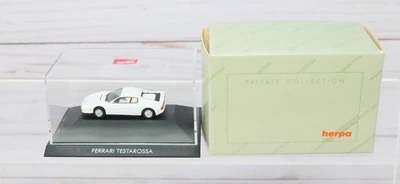 Herpa Private Collection, Ferrari Testarossa, White, 1/87 HO scale - Image 1 of 4