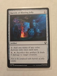 Barrels of Blasting Jelly - Avatar - Casi Nuevo - Común - Artefacto - Magic The Gathering - Imagen 1 de 1
