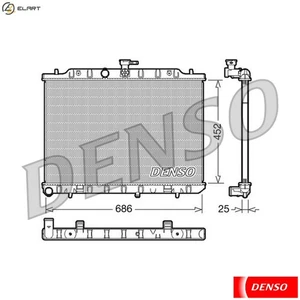 RADIATOR ENGINE COOLING DRM46007 FOR NISSAN M9R760/760M9R 2.0L 4cyl X-TRAIL - Picture 1 of 10