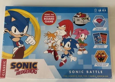 Sonic The Hedgehog Classic Board Game The Search For The Chaos Emeralds NEW - Image 1 of 2
