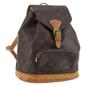 Louis Vuitton Monogram Montsouris MM Rucksack M51136 LV Auth 143070 - Bild 1 von 24