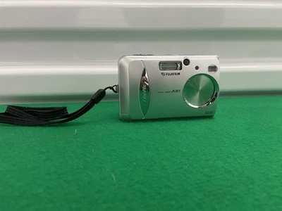 Fujifilm FinePix A Series A303 3.2MP Digital Camera - Silver - Image 1 of 2
