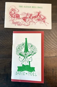 Order of the Rainbow For Girls Dance Program LOT Sleigh Bell Ball McKeesport PA - Picture 1 of 15