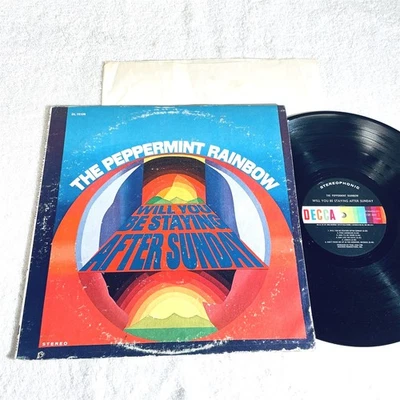 The Peppermint Rainbow "Will You Be Staying After Sunday" 1969 Pop LP, Nice EX! - Image 1 of 2