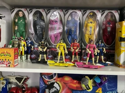 Power Rangers In Space Complete With Gliders(FULL  SET) - Image 1 of 4