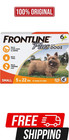 FRONTLINE Plus for Dogs Flea & Tick Treatment, Small Dog, 5-22 lbs, 6 Doses