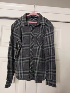 Vans Boy's Button Up Flannel Shirt with Pockets Size L - Picture 1 of 5