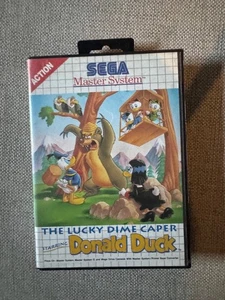 Master System The Lucky Dime Caper protagonizada por el Pato Donald PAL REGIÓN LIBRE - Imagen 1 de 3