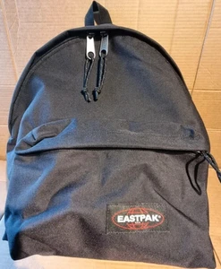 Eastpak Padded Backpack Pak'R 40cm / 24L Black Bag with Padded Straps - New - Picture 1 of 9