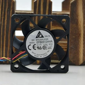 For DELTA EFB0512HHA DC12V 0.2A 50*50*10mm 4pin server cooling fan - Picture 1 of 2
