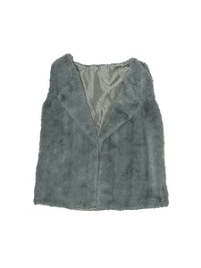 Unbranded Girls Gray Faux Fur Vest X-Small kids - Picture 1 of 2