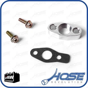 Mitsubishi TD02~06 IHI RHB4 K03 Turbo Oil Drain Banjo Flange - Picture 1 of 1
