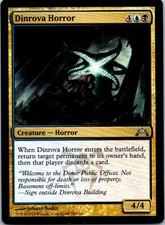 Dinrova Horror Magic The Gathering Gatecrash Mint X4