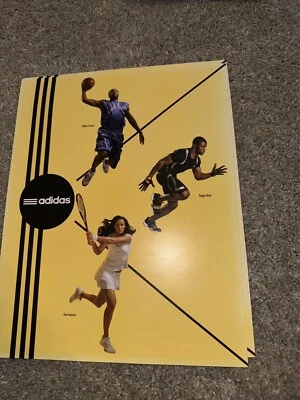 2 Adidas Folders Gilbert Arenas Ana Ivanovic Reggie Bush Yellow NOP - Image 1 of 3