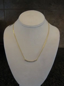 NWT 1/4ct Diamond Sterling Vermeil Necklace / Gemporia TGGC 1 of 300 Pcs Limited - Picture 1 of 8