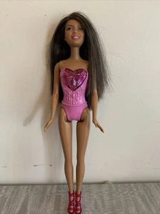 2015 Barbie Nikki Doll Dreamtopia Gem Princess Pink Heart - Picture 1 of 3