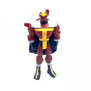 Batman Brave and the Bold RED TORNADO Mattel 5" Figure 2009 DC Cyclone Spinner - Foto 1 di 3