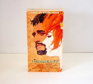 Camelot VHS Richard Harris Vanessa Redgrave Musical 1967 2-Tape Set G - Imagen 1 de 5