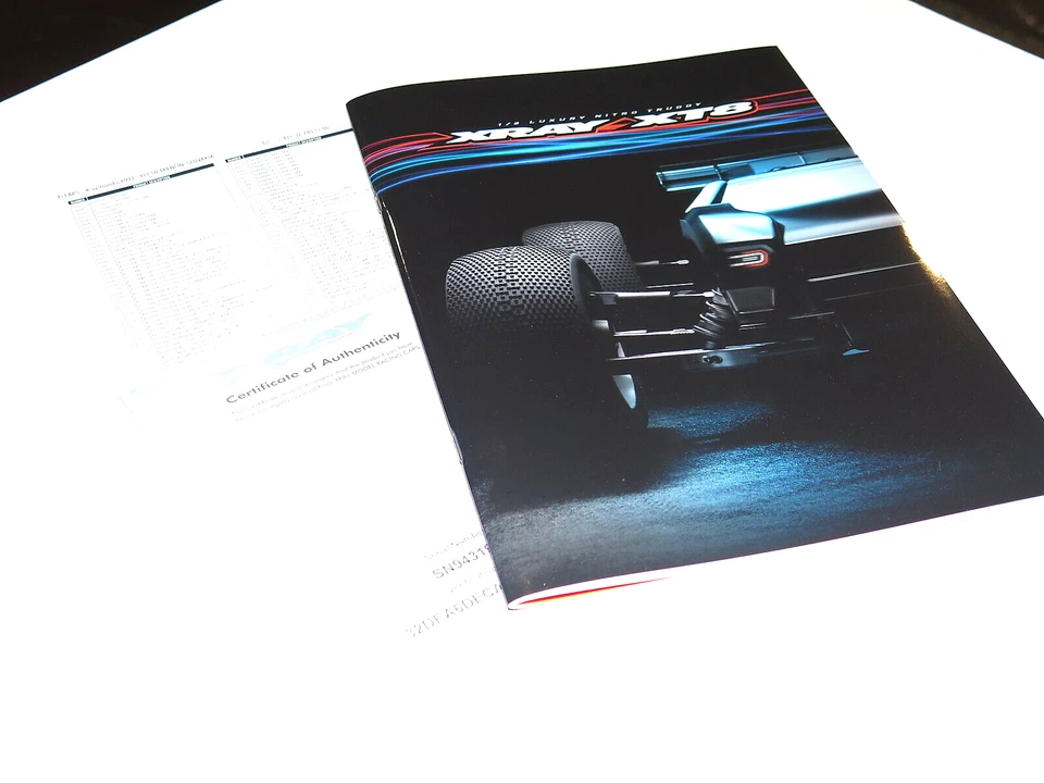 XRA350204 XRAY XT8.2 NITRO TRUGGY INSTRUCTION MANUAL - Image 1 of 1