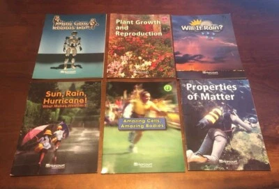 HARCOURT SCIENCE: Grade 5 Reader (LOT OF 6 DIFFERENT TITLES) Like New Condition - Image 1 of 4