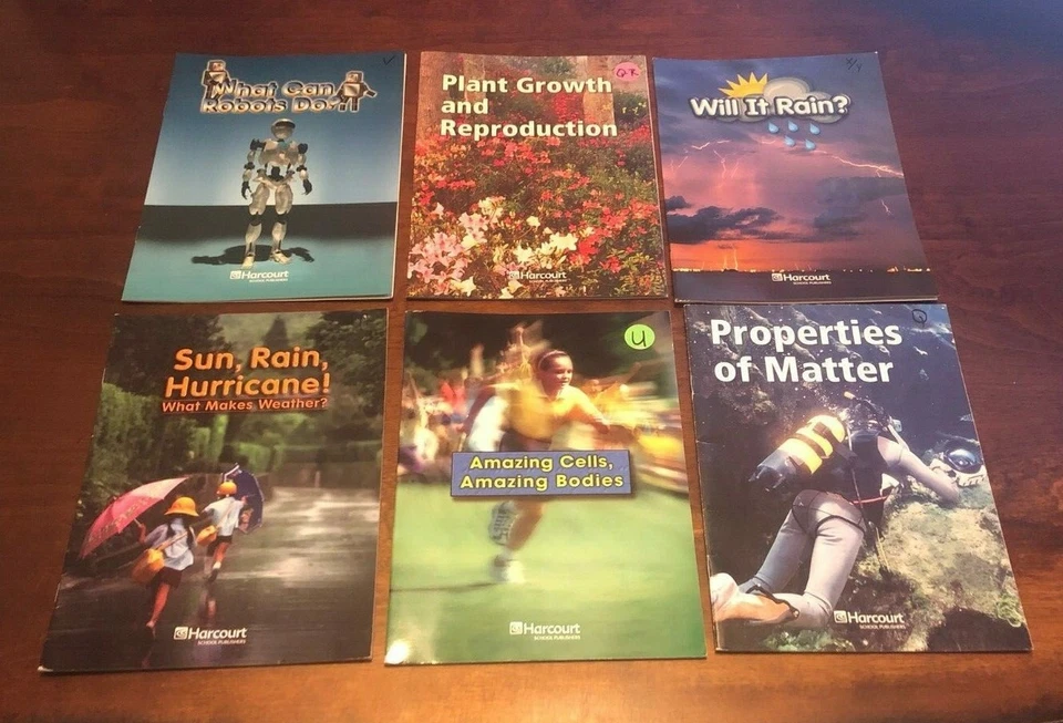 HARCOURT SCIENCE: Grade 5 Reader (LOT OF 6 DIFFERENT TITLES) Like New Condition - Image 1 of 4