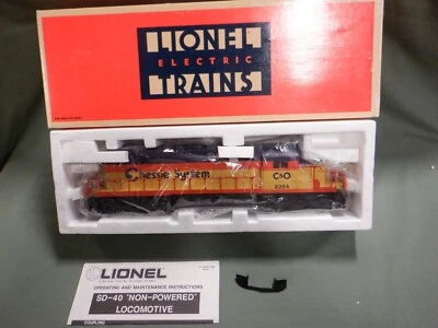 Trains - Lionel Electric Chessie SD-40 Diesel Engine Non-Powered 6-18204 - New - Image 1 of 2