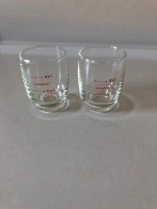 2 x DDR Superfest Schnapsglas Gläser,HO Mitropa Kneipe Schnaps Glas Stamper 4cl - Bild 1 von 1