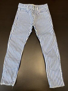 Zara Girls Casual Collection Skinny Blue Jeans Size 8 CM NWOT - Picture 1 of 5