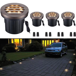 LED Well Light, In Ground Landscape Lights Low Voltage Outdoor, 12V IP67 Wate... - Picture 1 of 8