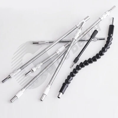 Flexible Bit Extension 125~400mm Flexible Shaft 4mm/ 6.35mm Long Bit Bit holder - Image 1 of 4