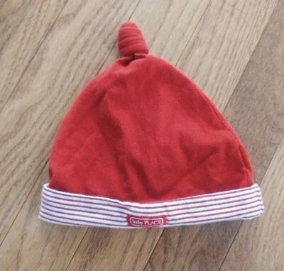 Sombrero The Children's Place Baby Place 100% algodón, rojo, talla 0-6 meses Foto 1 de 4