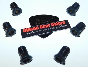 Gibson Les Paul Tuner Ferrules Set SG Black Kluson Deluxe Guitar Parts Project B - Picture 1 of 3