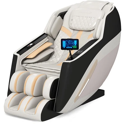 Full Body Zero Gravity Massage Recliner Chair SL-Track,Heat,Bluetooth,AI Voice - Image 1 of 4