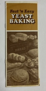Pillsbury Flour Fast 'N Easy Yeast Baking Vintage Booklet - Bild 1 von 5